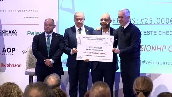 CIBERES y CIBERER presentan los avances de la investigación en Hipertensión Pulmonar en el 17º Aniversario de la FCHP