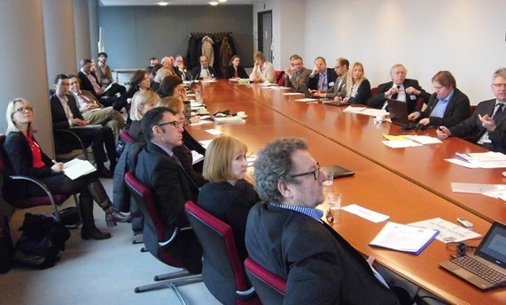 CIBERSAM presenta el proyecto ROAMER en el Parlamento Europeo CIBERSAM presenta el proyecto ROAMER en el Parlamento Europeo