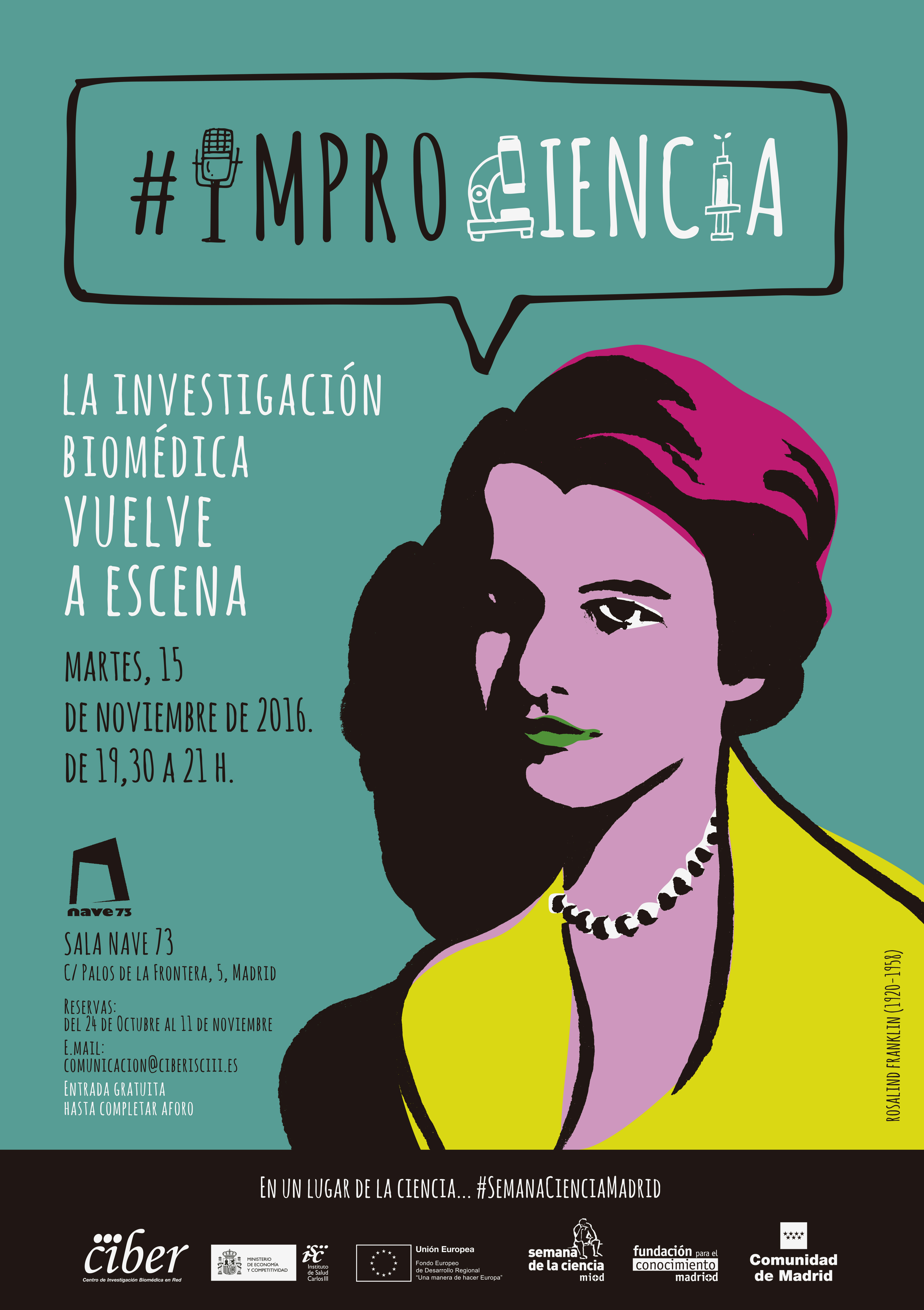 Ciencia y teatro vuelven sobre un mismo escenario de la mano de #ImproCiencia